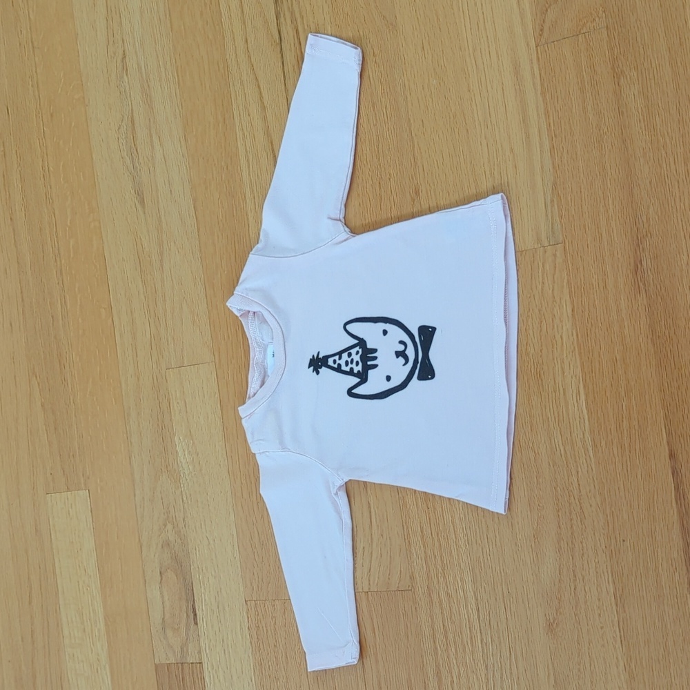 Kira Kids Organic Cotton Cat/Kitty Long Sleeve